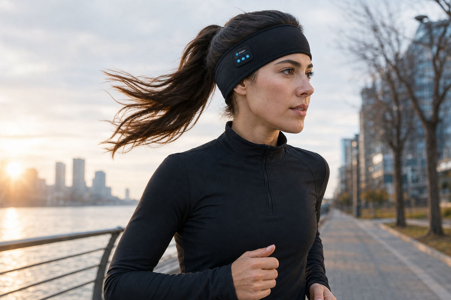 VEYLO Band worn while running outdoors